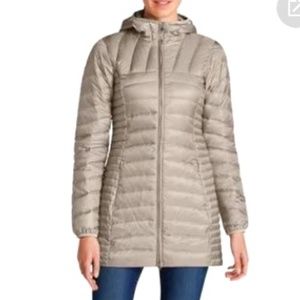 Women's Eddie Bauer Astoria Down Parka, Size Large Tall, Excellent Condition!